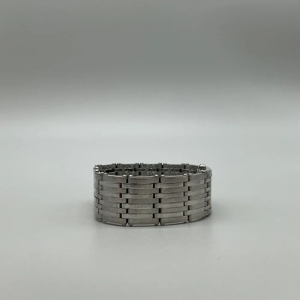 Ecclissi Womens Watch 21mm 75540 Stainless Steel Stretch Band New Battery